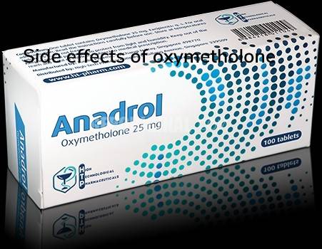 Side effects of oxymetholone